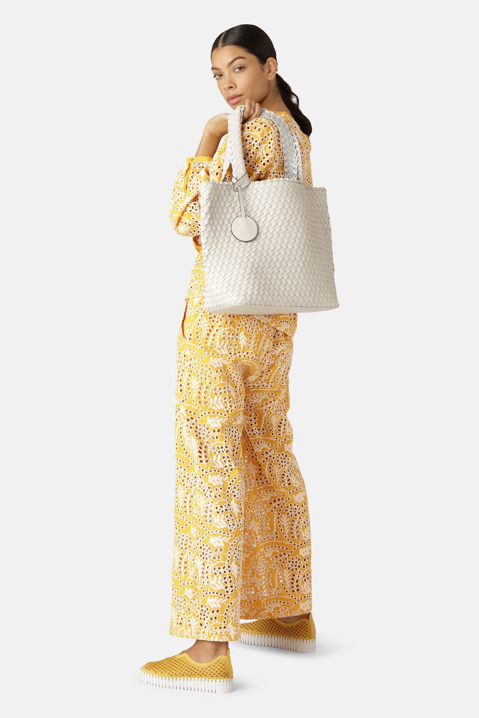 Tote Bag Braided - Moonstruck Silver